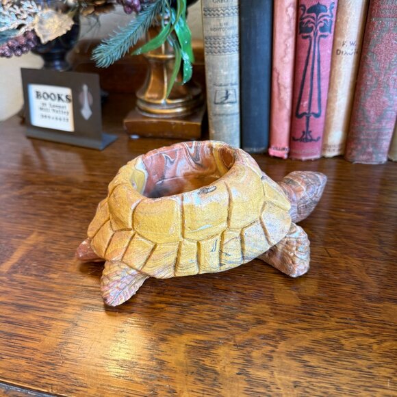 Comanche Pottery Turtle Planter - Picture 8 of 14